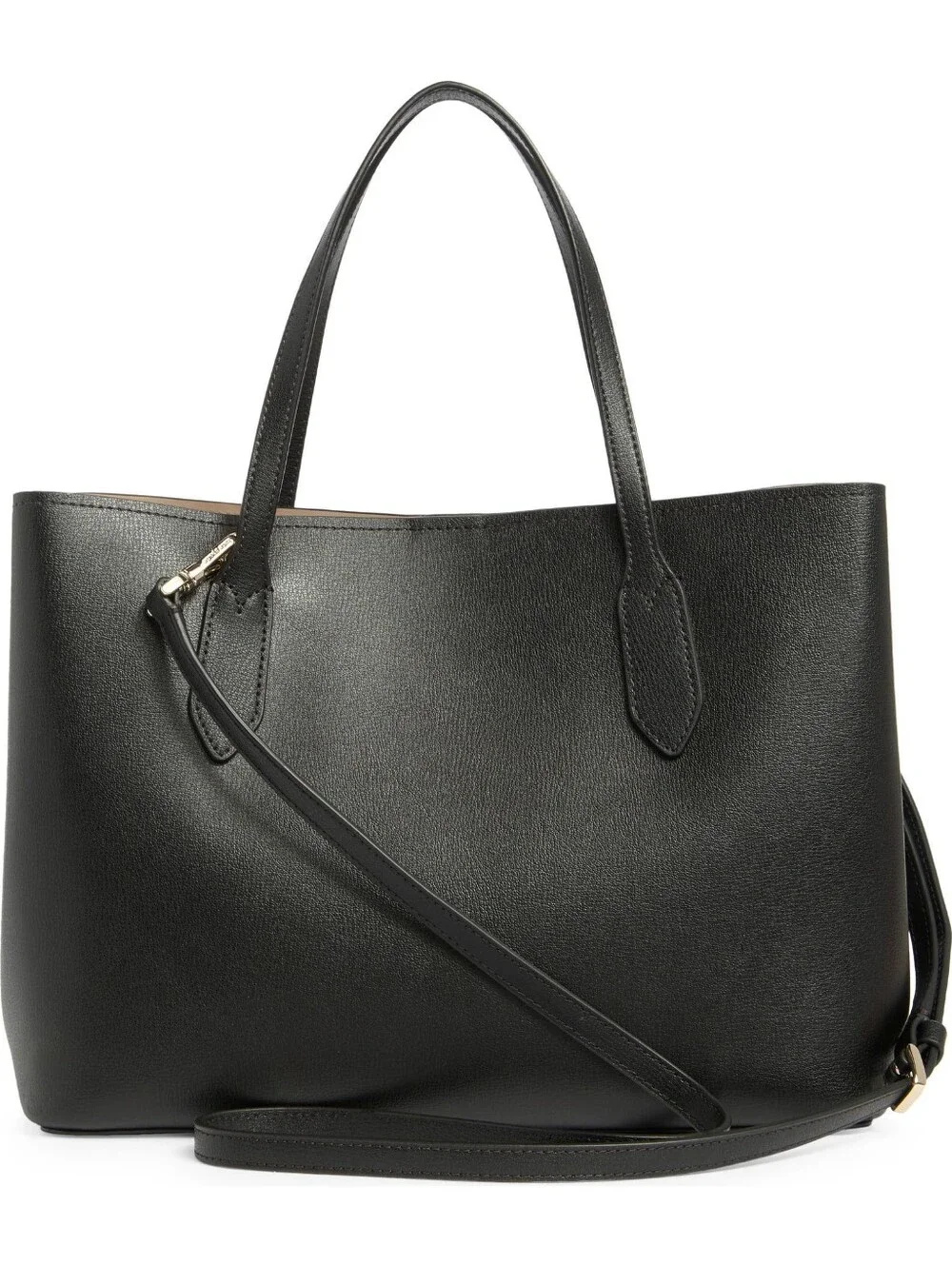 Kate Spade New York Harper Leather Satchel Bag-Black NWT Authentic